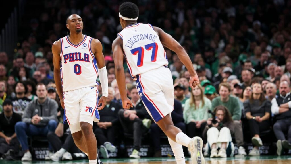 76ers' VJ Edgecombe makes history with 30-10 to stun Celtics