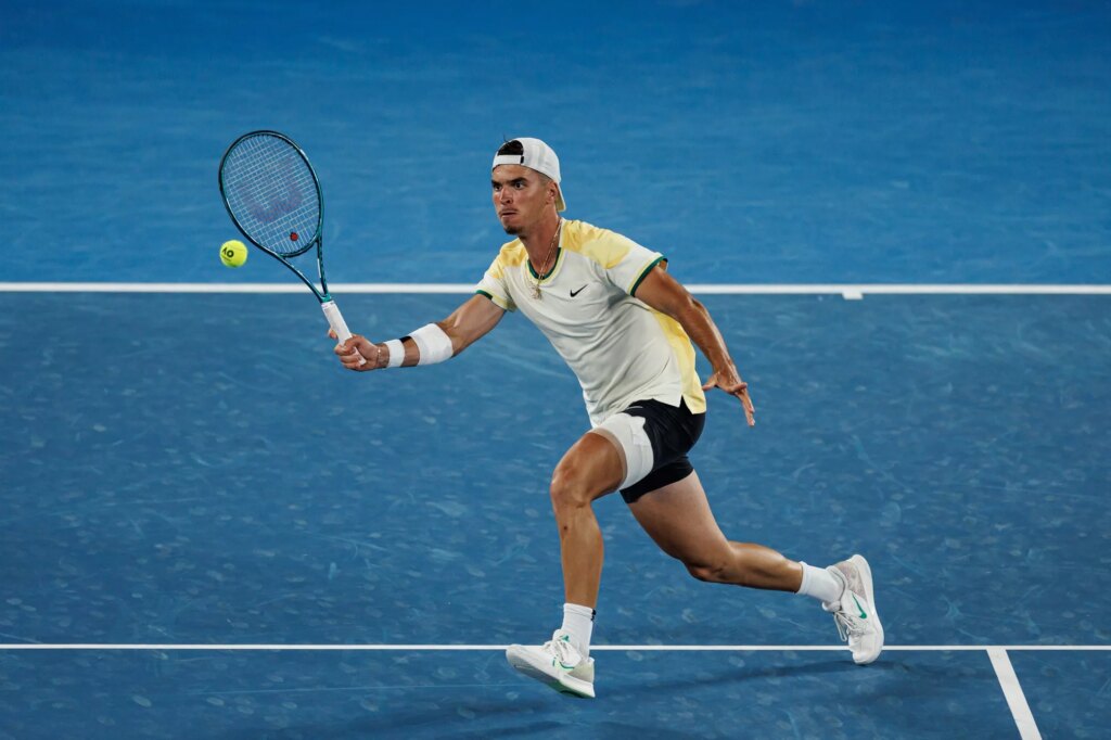 Dino Prizmic in action.