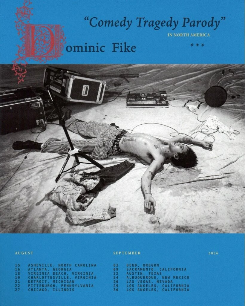 “Comedy Tragedy Parody” Tour Artwork