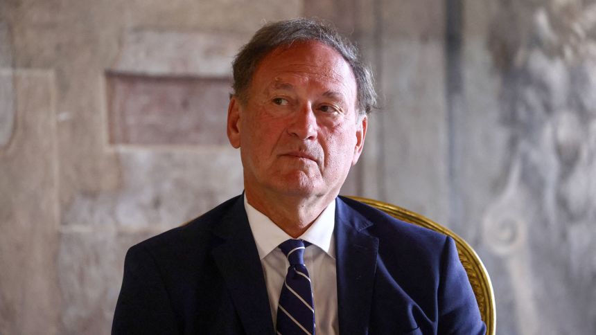 US Supreme Court Justice Samuel Alito attends an event organized by the US Embassy to the Holy See, in Rome, Italy, on September 20, 2025.