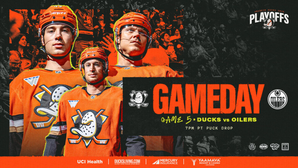 PREVIEW: Job's Not Finished. Ducks Look to Keep Surging in Game 5