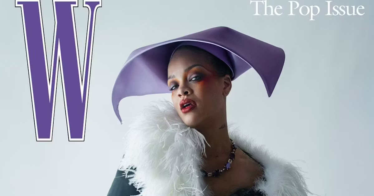 Rihanna—and Baby Rocki!—Are W’s Pop Issue Cover Girls