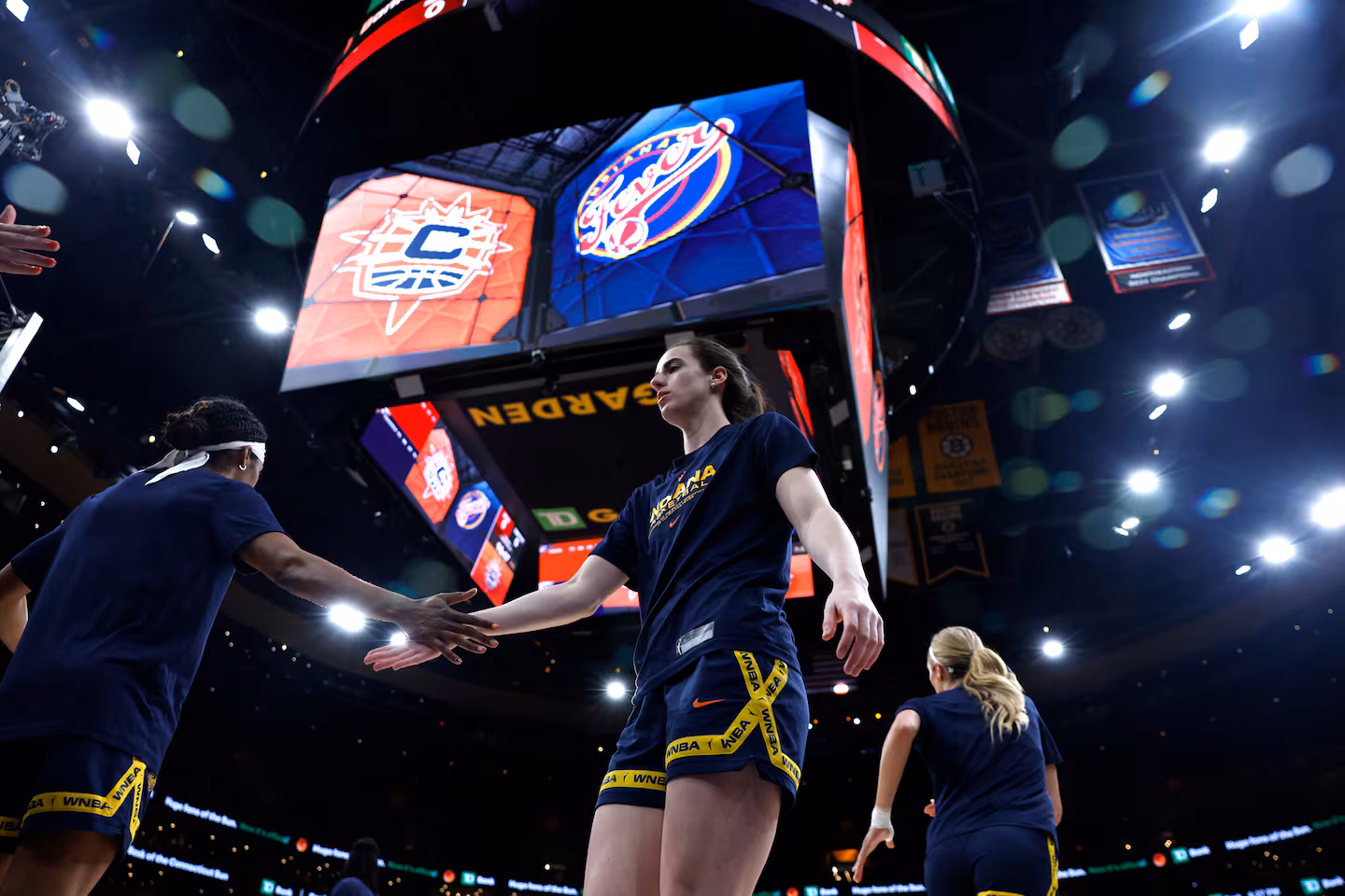 Caitlin Clark's Fever played the Sun at a sold-out TD Garden last summer.