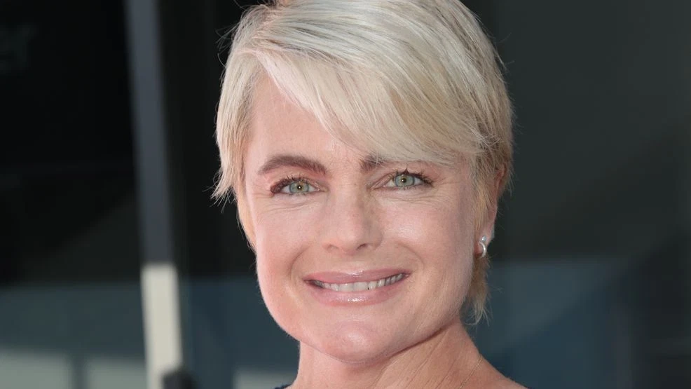 LOS ANGELES, CA - APRIL 22: In this handout provided by the Paramount Pictures, Erika Eleniak arrives as Paramount Pictures presents the first ever Baywatch SloMo Marathon at Microsoft Square on April 22, 2017 in Los Angeles, California. (Photo by Alex J. Berliner/ABImages/Paramount Pictures via Getty Images)