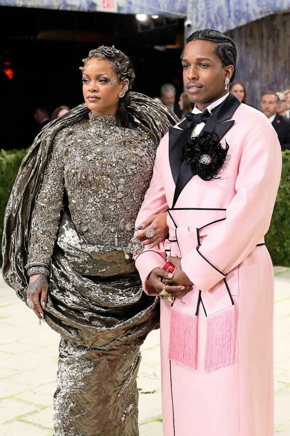 Rihanna and A$AP Rocky.