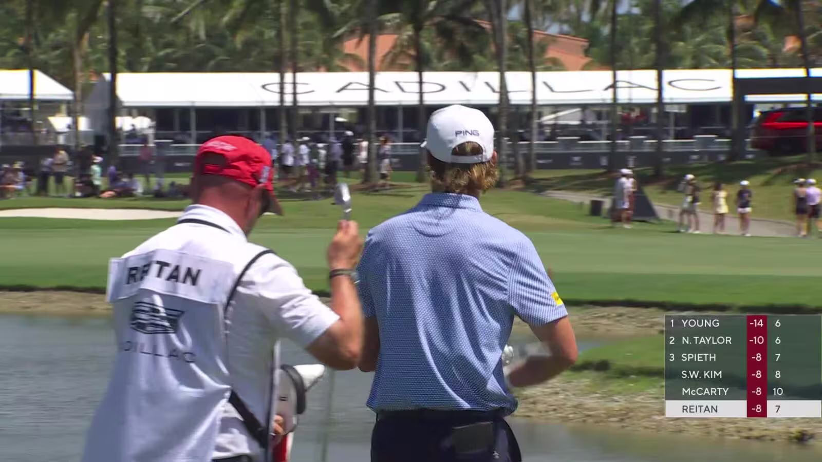 Kristoffer Reitan reaches par-5 No. 8 in two, makes birdie at Cadillac