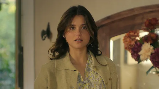 Nicole Wallace as young Clara in The House of the Spirits.