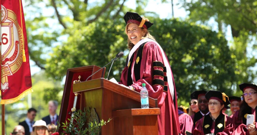Read Hoda Kotb’s Full Speech From Fordham’s Commencement