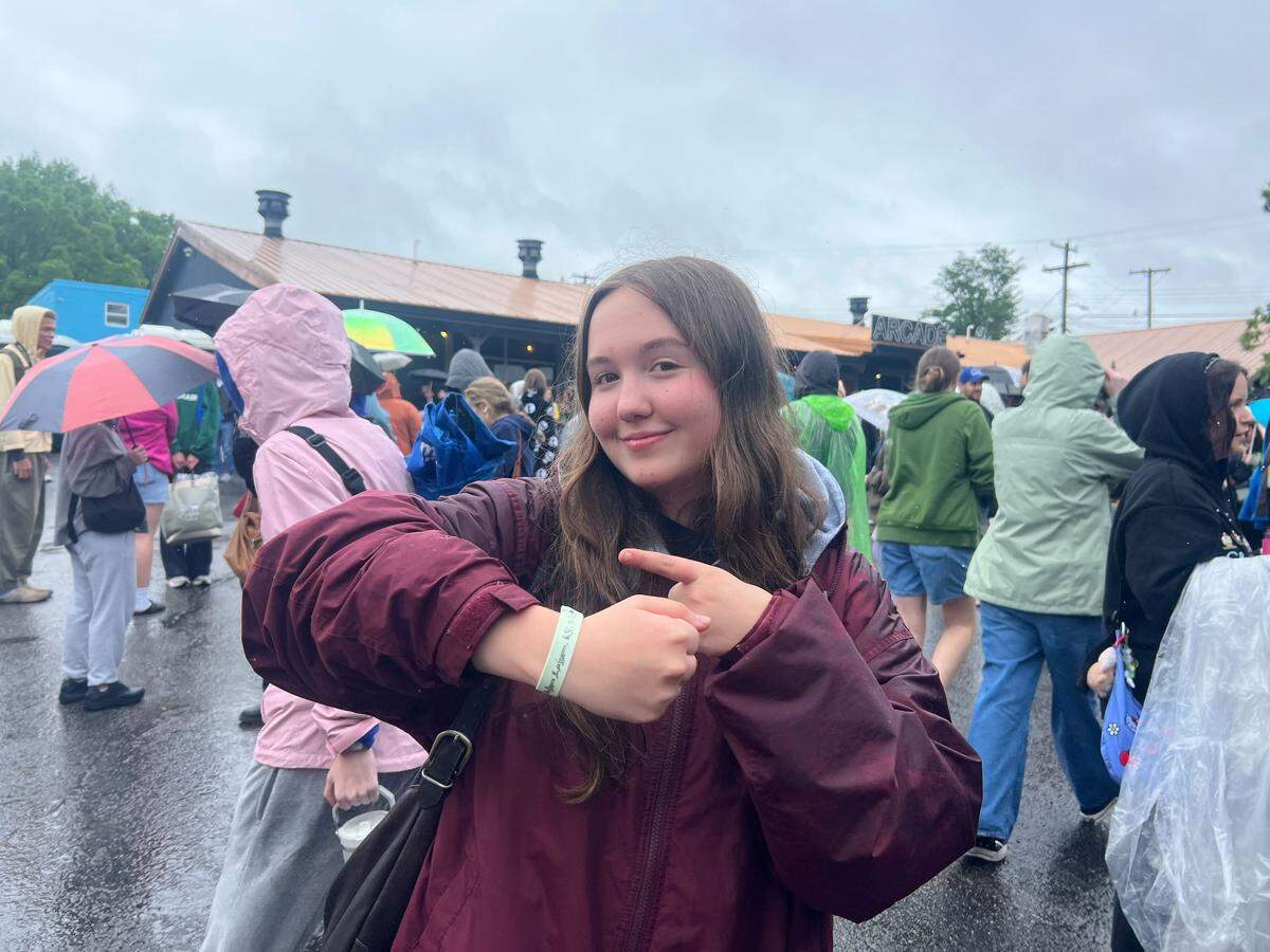IMG_6825.jpg Louisville native Alyssa Cashon was first in line to secure a spot for Phoebe Bridgers’ surprise pop-up concert at the Burl Friday night.