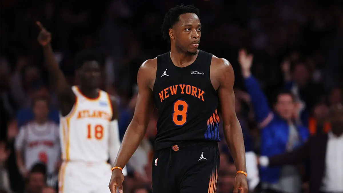 Og Anunoby of the new york knicks