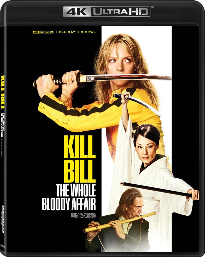 Kill Bill: The Whole Bloody Affair 20th Anniversary 4K Blu-ray (UPDATED)