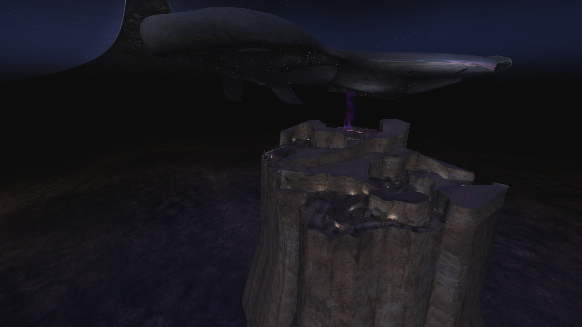 Halo: CE screenshot of the Truth and Reconciliation and surrounding environment