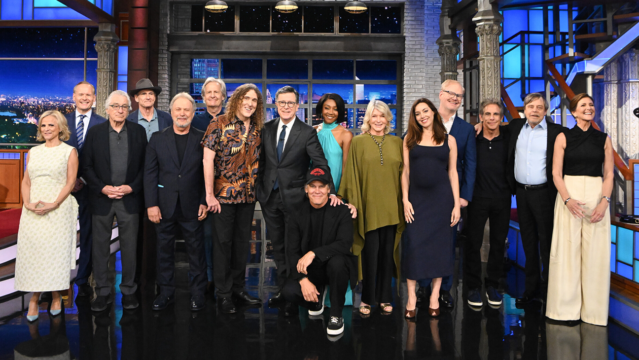Late Show: Stephen Colbert Questioned by A-Listers on Eve of Final Show