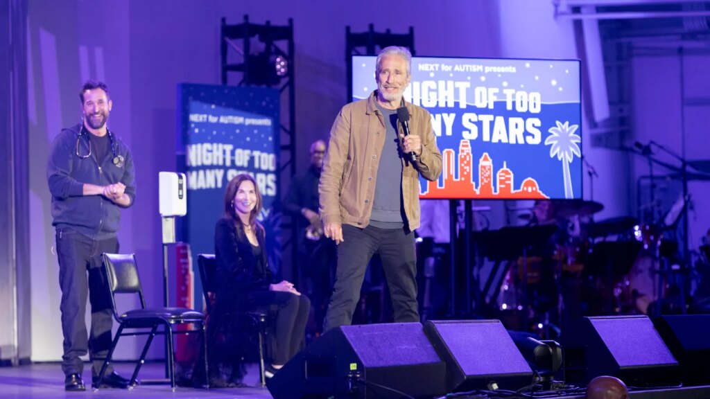 Noah Wyle Does a Physical at Hollywood Bowl as Part of Netflix Show