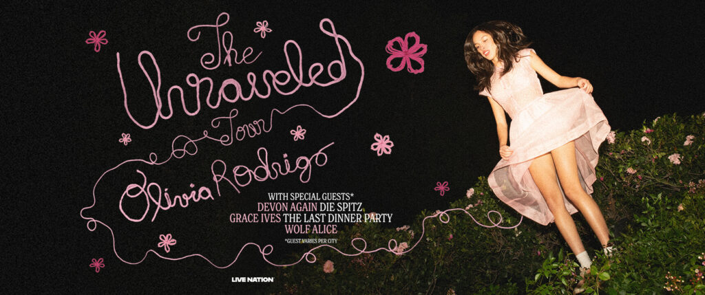 Olivia Rodrigo Announces ‘The Unraveled Tour’ Spanning 60+ Dates Across North America, Europe and the UK