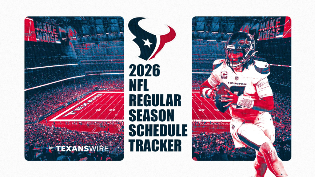 Texans 2026 schedule release tracker: Leaks, time, opponents