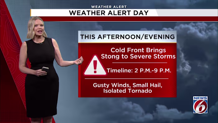 Tornado Watch: All of Central Florida Under Tornado Watch Until 6:00 P.M.