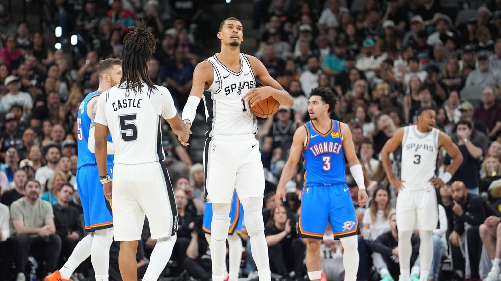 Victor Wembanyama sets tone in Game 4 as Spurs even series
