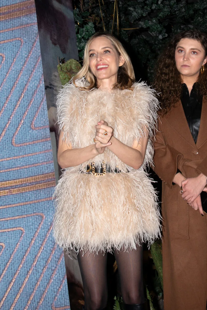 Jenny Mollen at NYFW Feb 25 Alice + Olivia Presentation