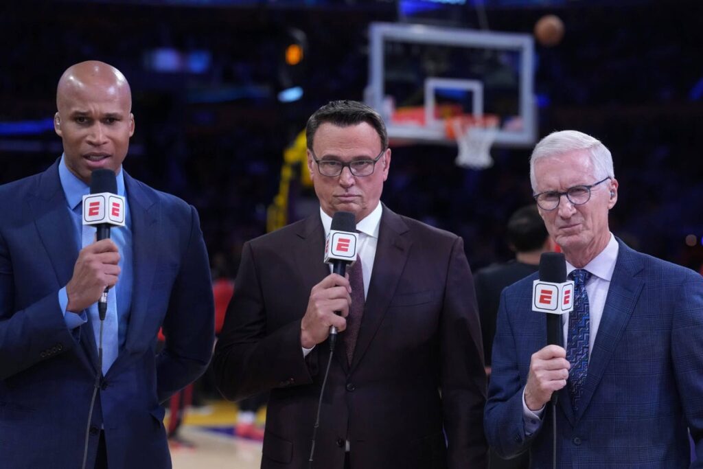 After a dramatic shakeup, is ESPN’s revamped NBA Finals team big enough for prime time?