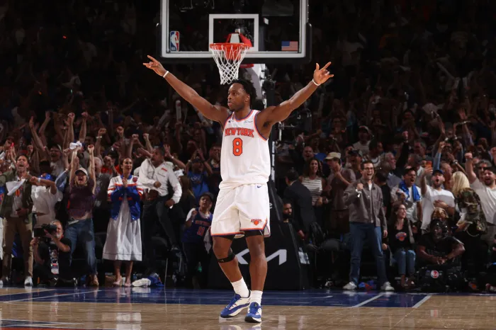 OG Anunoby of the New York Knicks