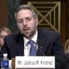 Alaska lawyer Joshua Kindred speaks during a judicial nomination hearing at the U.S. Senate Committee on the Judiciary in Washington, U.S. December 4, 2019 .
