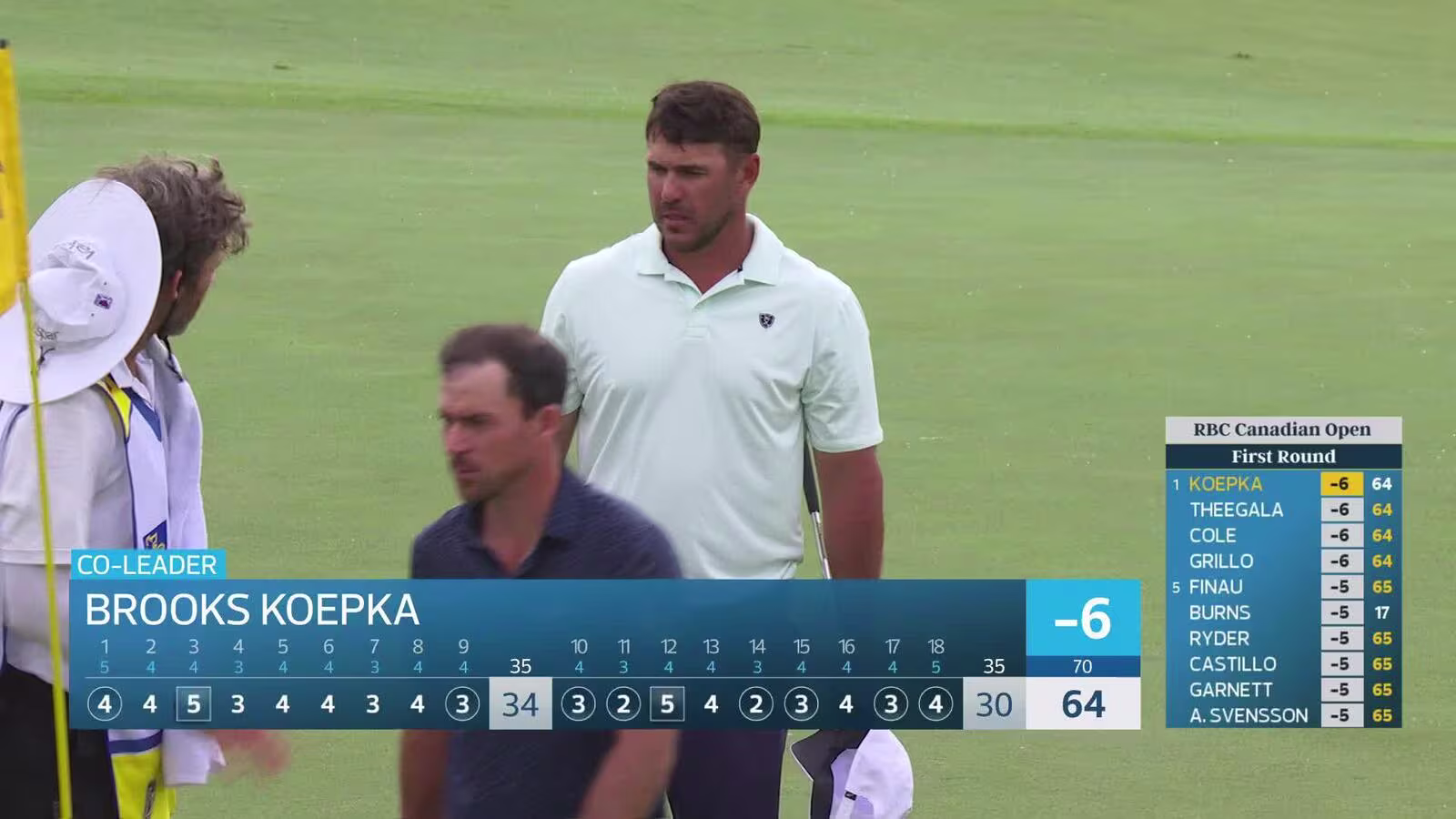Brooks Koepka gets up-and-down from 92 yards for birdie at RBC