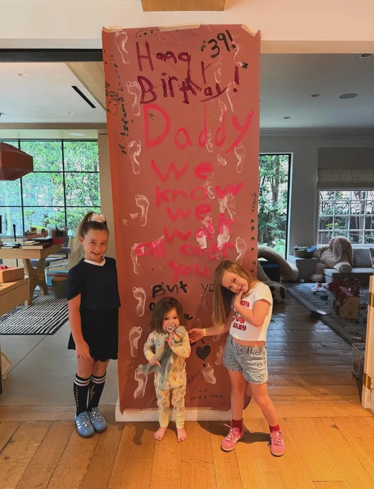 Matthew Koma shares an Instagram photo of his children the day after his 39th birthday on June 3, 2026.Credit: Matthew Koma/Instagram