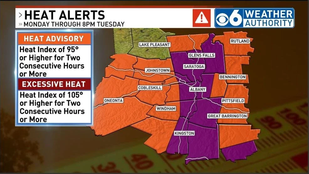 National Weather Service Heat Alerts - June 24, 2025
