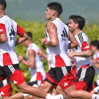 Anibal Moreno entrena diferenciado en la pretemporada de River y podría perderse el amistoso con Flamengo