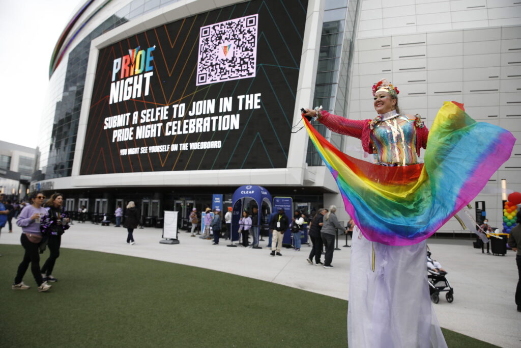 Golden State Valkyries make their Pride Night a special event