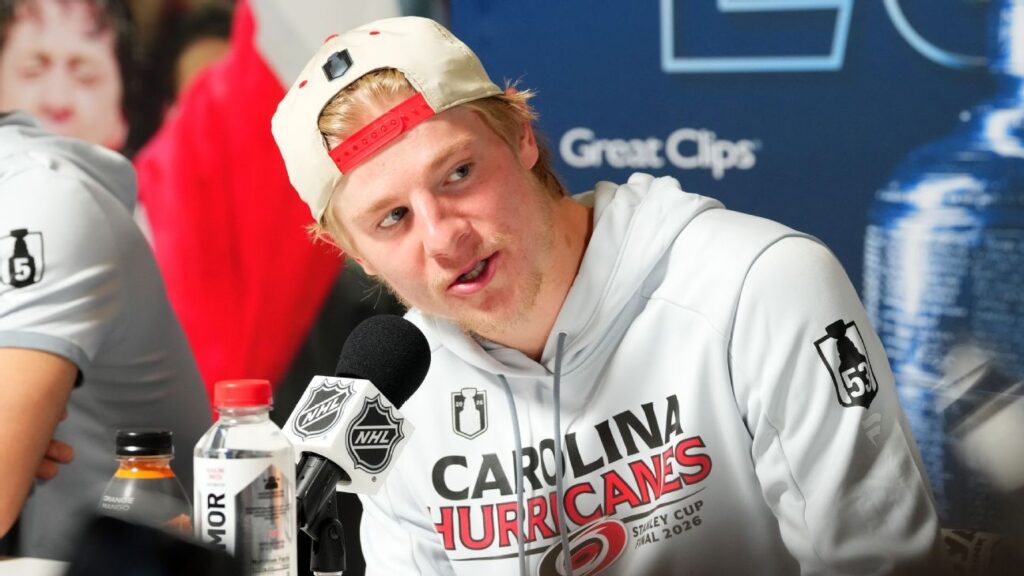 Hurricanes give Jackson Blake's Stanley Cup playoff beard an 'A for effort'