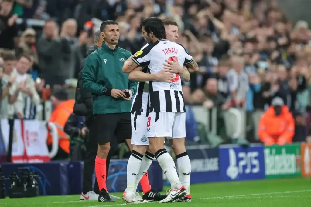 Manchester City seriously considering double swoop for Elliot Anderson and Sandro Tonali