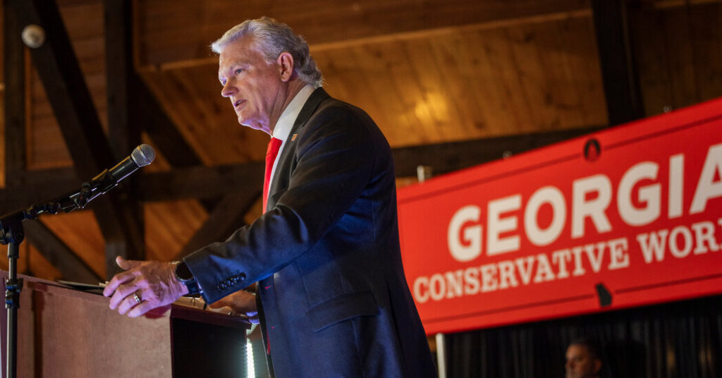 President Trump Endorses Mike Collins in Georgia Senate Runoff
