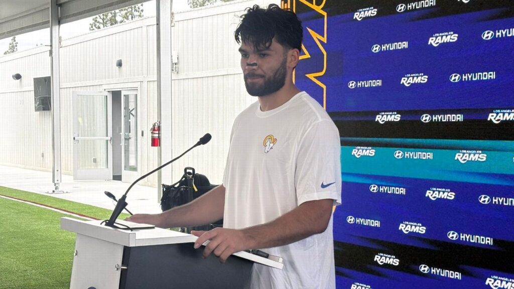 Puka Nacua says he's 'grateful' to Rams for support after lawsuit