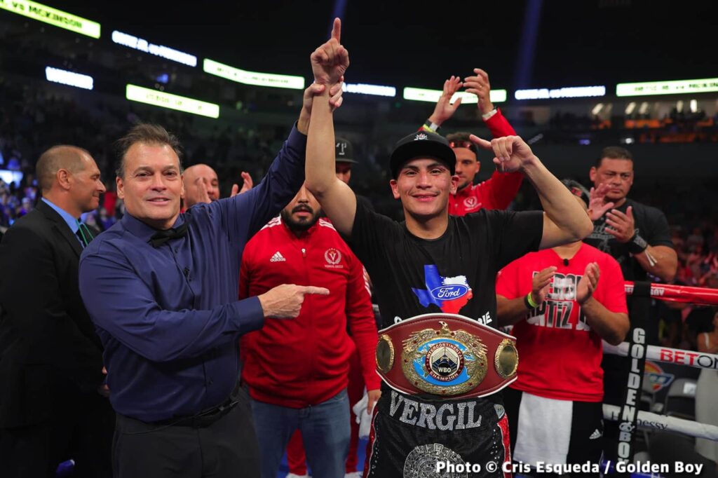 Image: Robert Garcia Predicts Vergil Ortiz Jr Stops Jaron Ennis In Future Fight