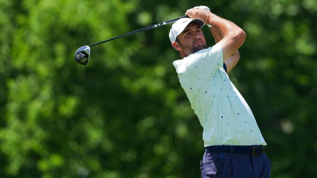 Struggling Scottie Scheffler salvages 72 at Memorial