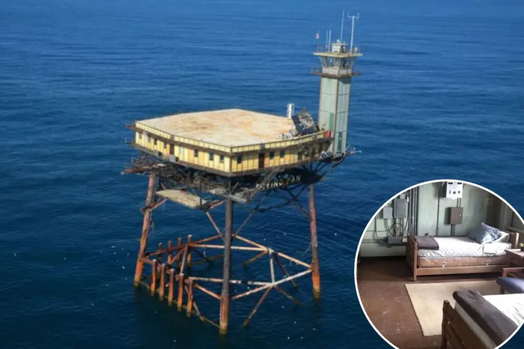 Tourists pay thousands to stay at the most dangerous hotel in the world out at sea