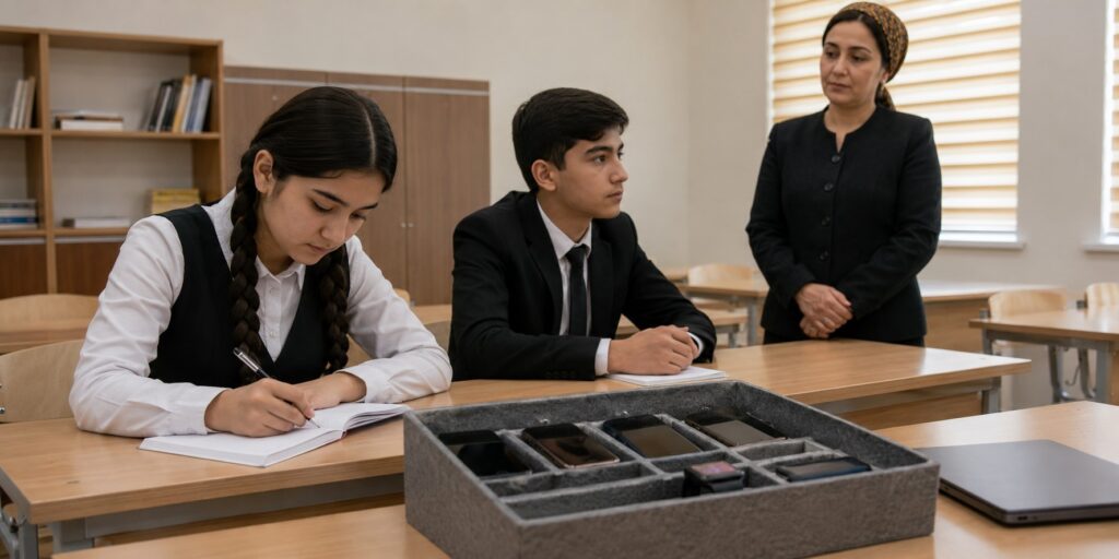 Turkmenistan Sets New Rules for Mobile Devices in Schools