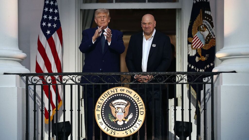 UFC at White House a success, but never again, Dana White says