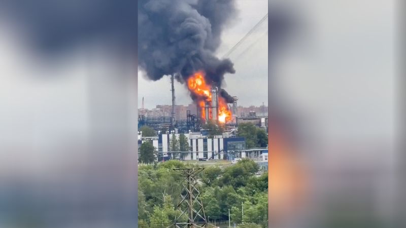 Ukraine launches largest attack on Moscow in two years, Russian media says