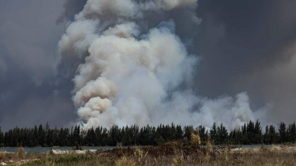 West Miami-Dade brush fires grows to over 8,000 acres