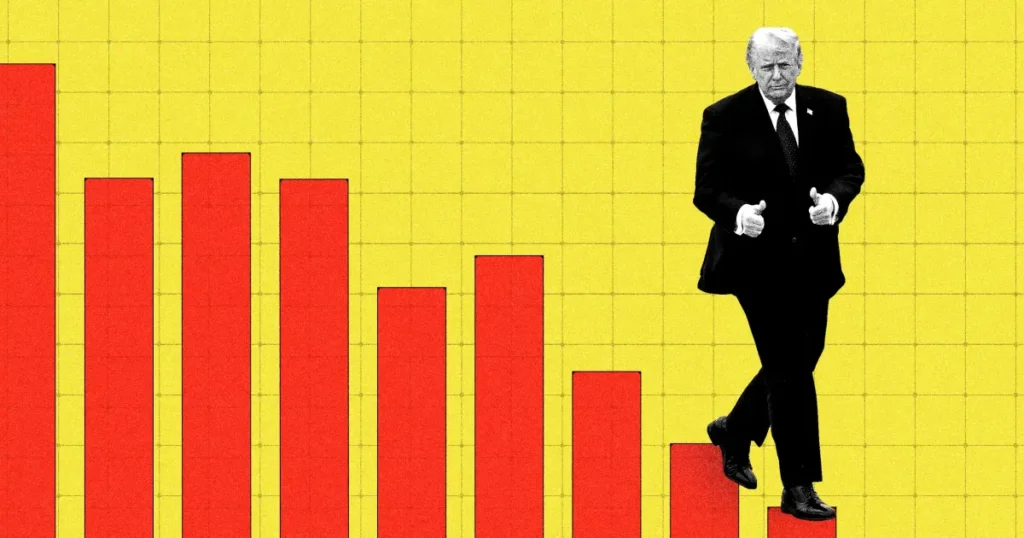 Why Trump's cratering poll numbers are so remarkable