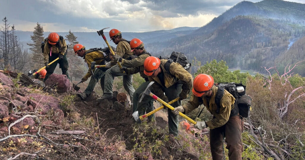 Wildfire Incinerates a ‘Hidden Gem’ in Utah’s Mountains