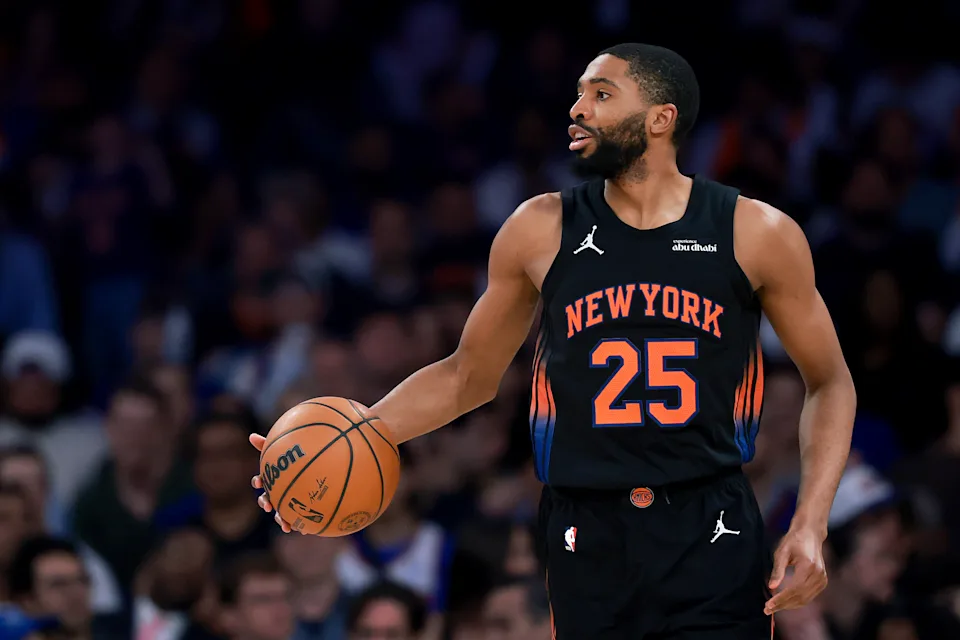 New York Knicks guard Mikal Bridges