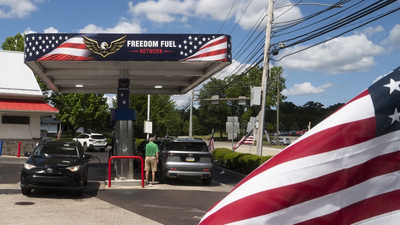 Trump promotes ‘Freedom Fuel’ stations that sell cheap gas. How they’re able to do so is unclear