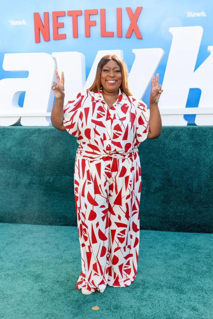 Loni Love at the premiere of 