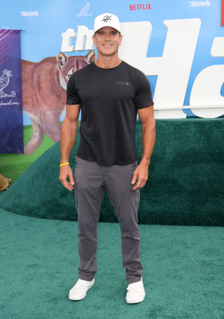 Gabriel Hogan at the premiere of 