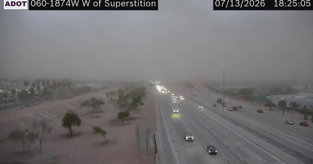 Arizona weather forecast: Active monsoon brings storm chances, lower temperatures