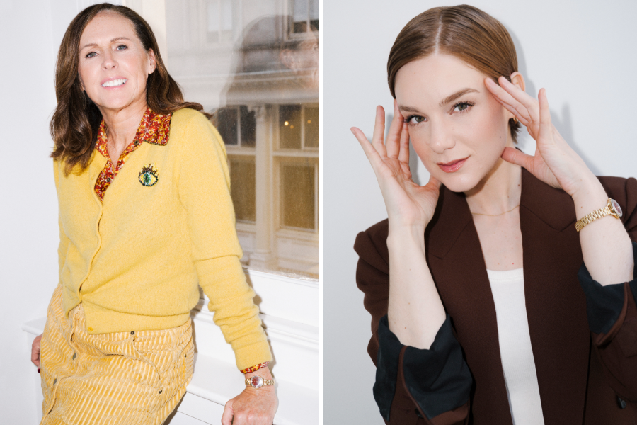 Molly Shannon and Ashley Padilla for Shinola's Gilda Radner Great American series